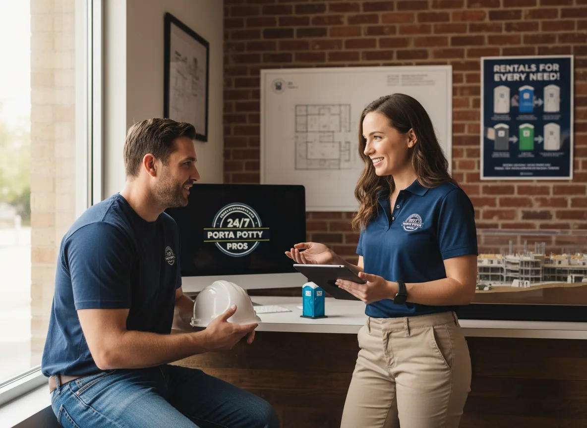 Flushing Toilet Rental Options in Losantville, IN